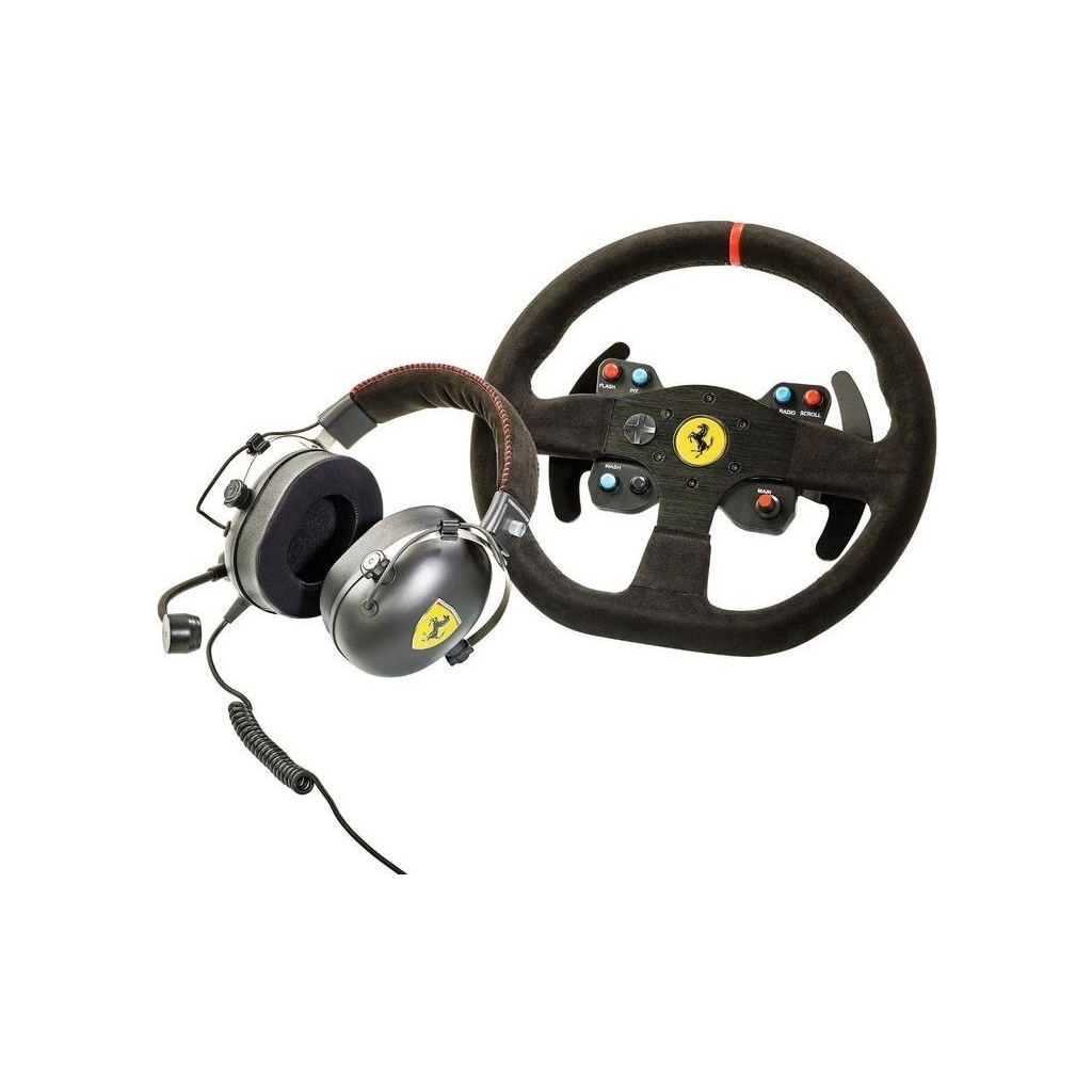 Кермо ThrustMaster Race Kit Ferrari 599XX EVO Edition With Alcantara PC/PS4/PS3 (4160771) - зображення 2