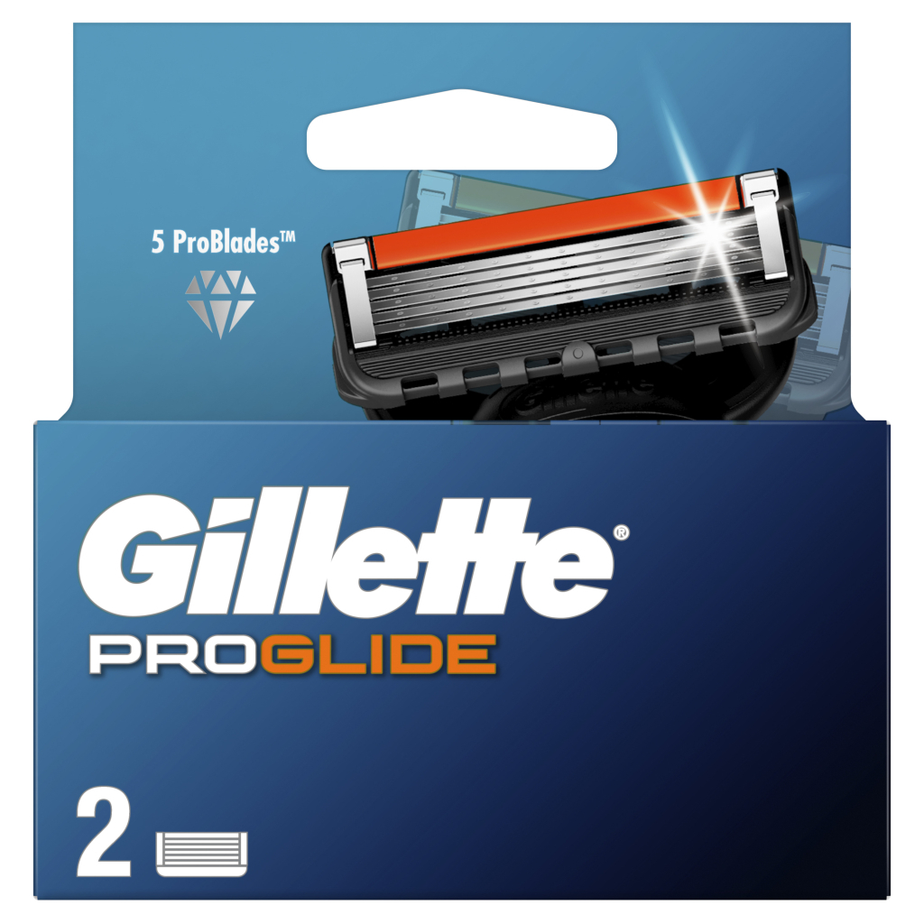 Змінні касети Gillette Fusion ProGlide 2 шт. (7702018085897) - изображение 2