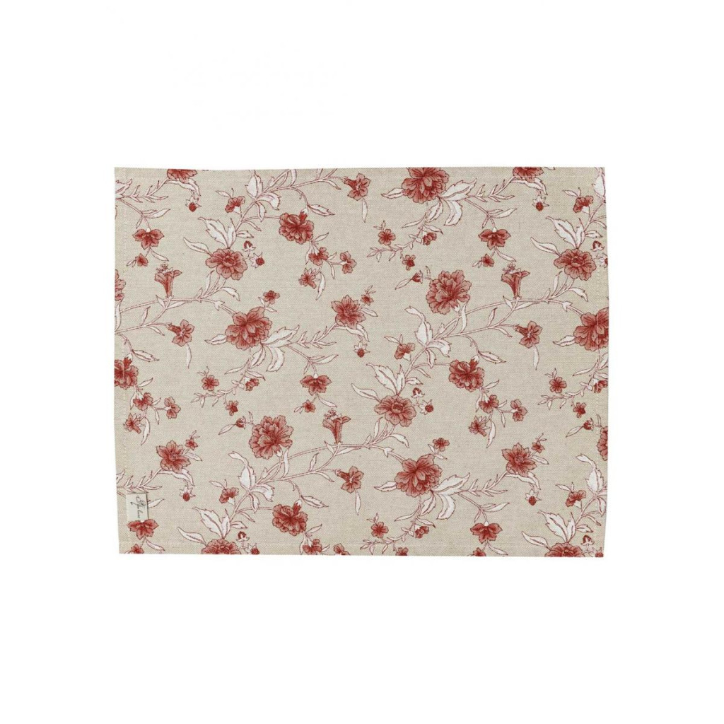 Серветка на стіл Прованс Квіти бордо Господиня 35х45 см (4823093451834) - зображення 2