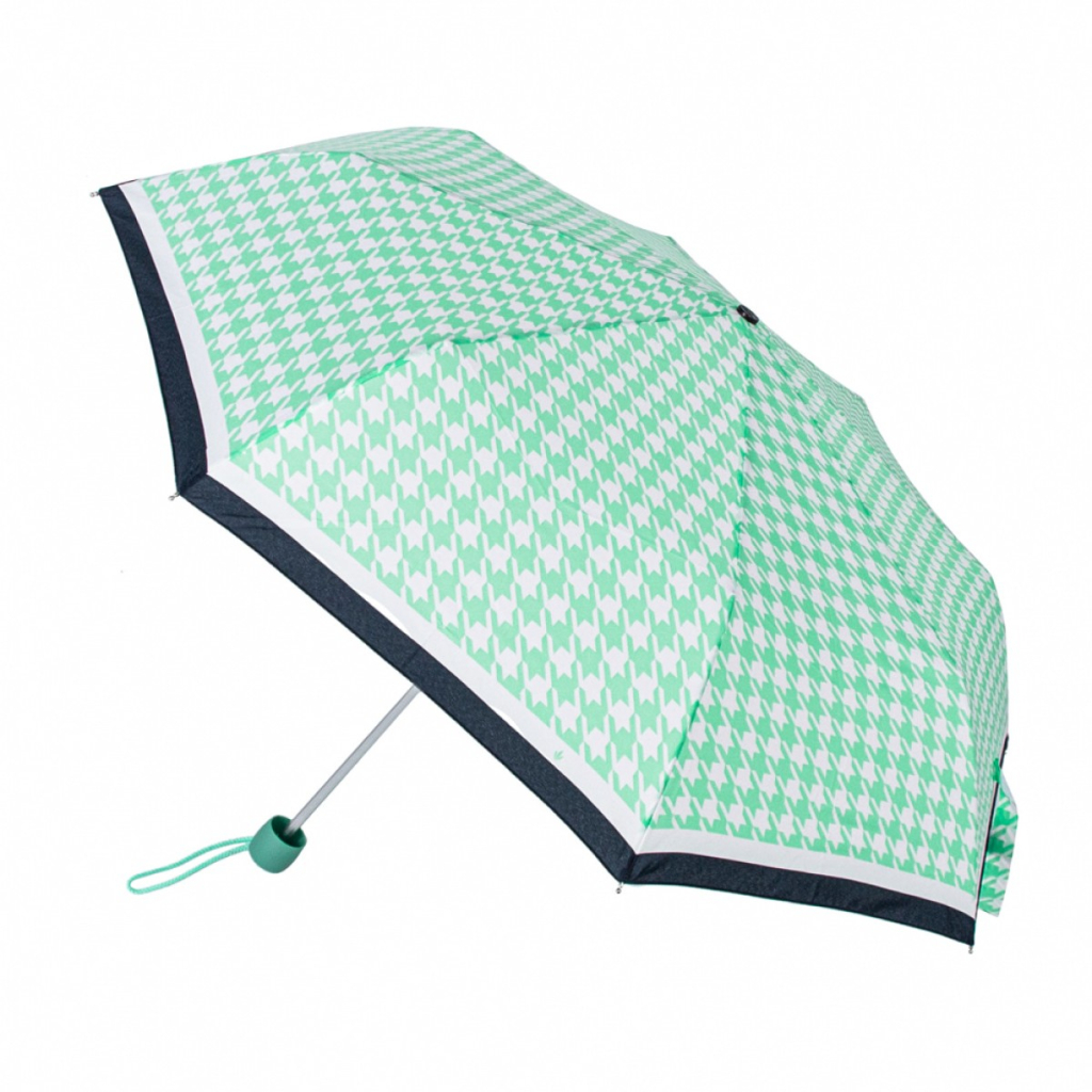 Парасоля Fulton L354-040898 Minilite-2 Minty Houndstooth (L354-040898) - зображення 1