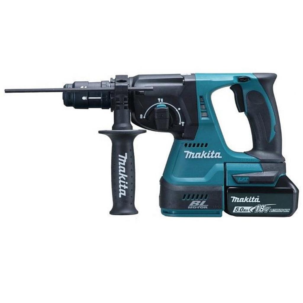 Перфоратор Makita SDS-PLUS LXT + БЗП патрон + пилозбірник (DHR243RTJ1) - изображение 2