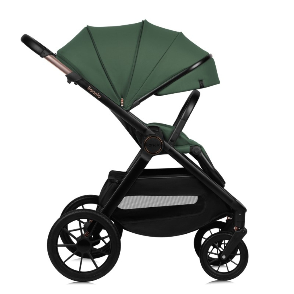 Коляска Lionelo 3 в 1 Layla Green Forest (LO-LAYLA 3IN1 GREEN FOREST) - зображення 3