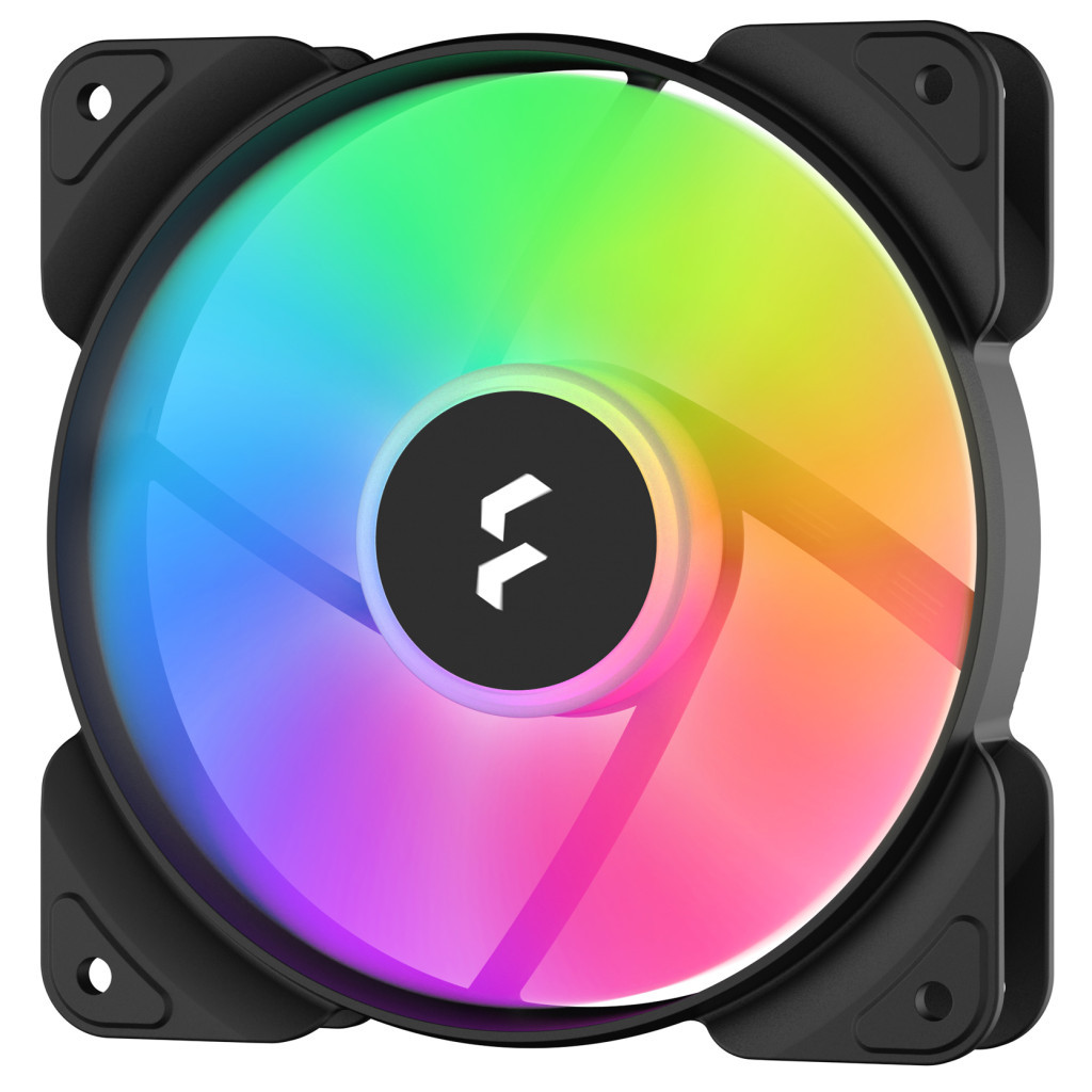 Кулер до корпусу Fractal Design Aspect 14 RGB PWM Black Frame (FD-F-AS1-1405) - зображення 2