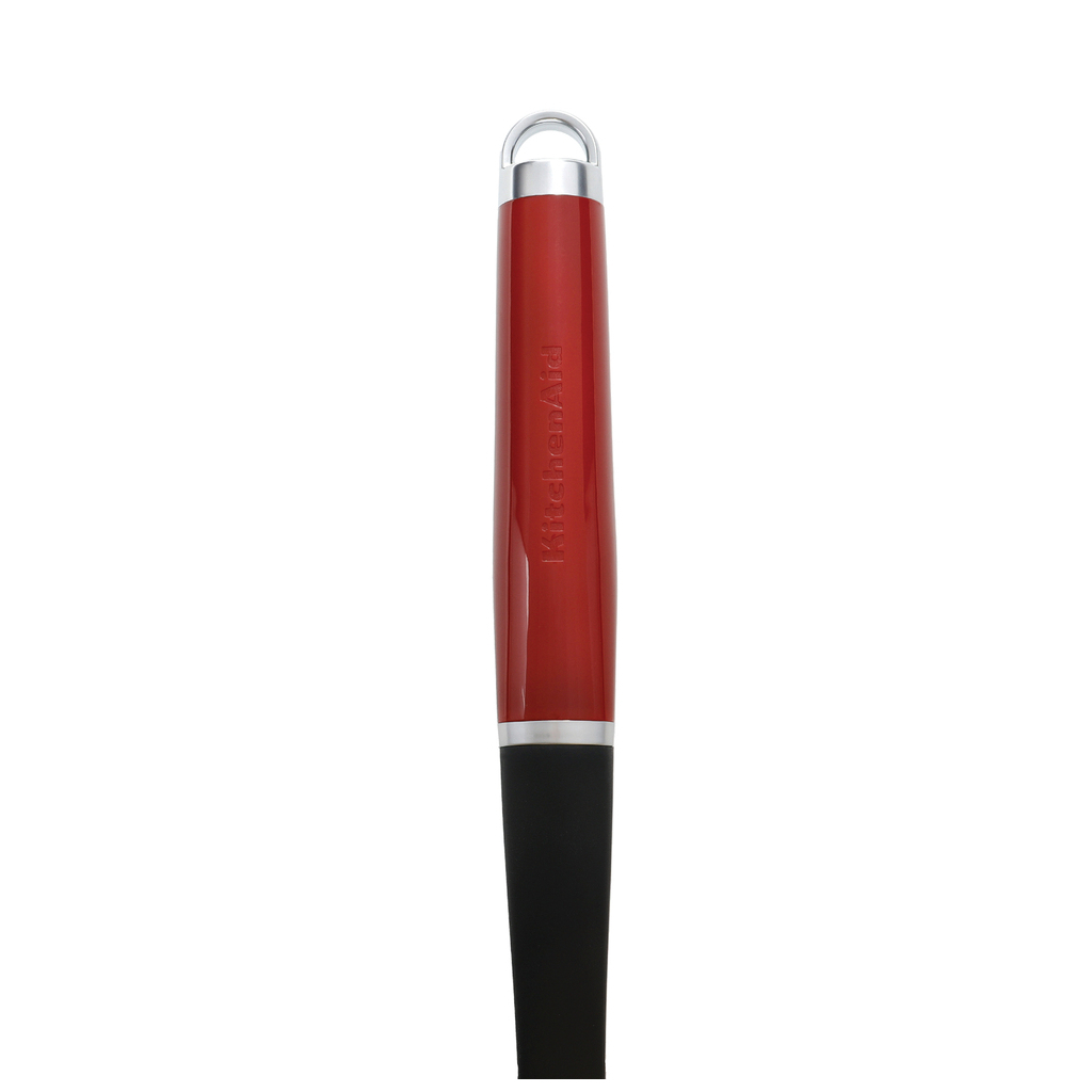 Ложка кухарська KitchenAid Coreline для сервіровки з прорізами, 35,3 см, червона (KAG004OHERE) - зображення 4
