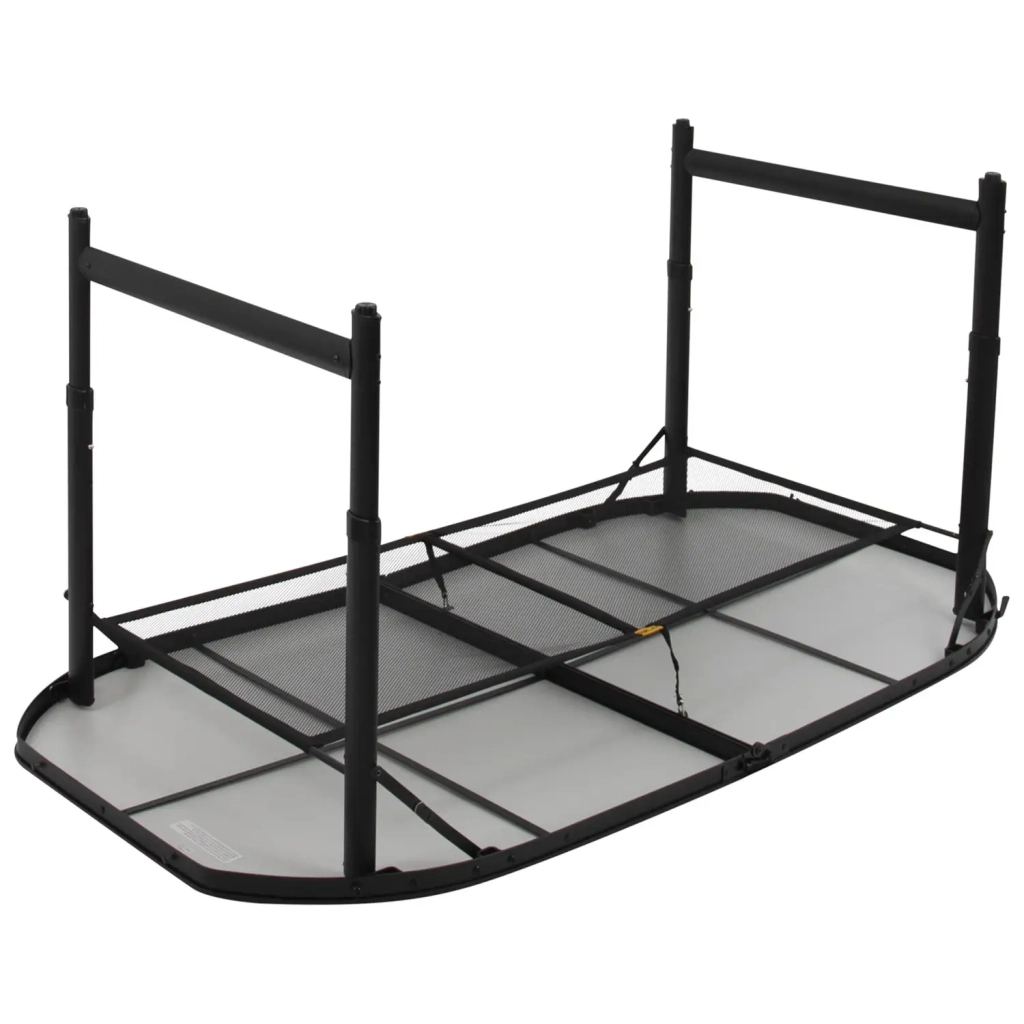 Туристичний стіл Bo-Camp Northgate Oval 150x80 cm Black/Grey (1404188) - зображення 4