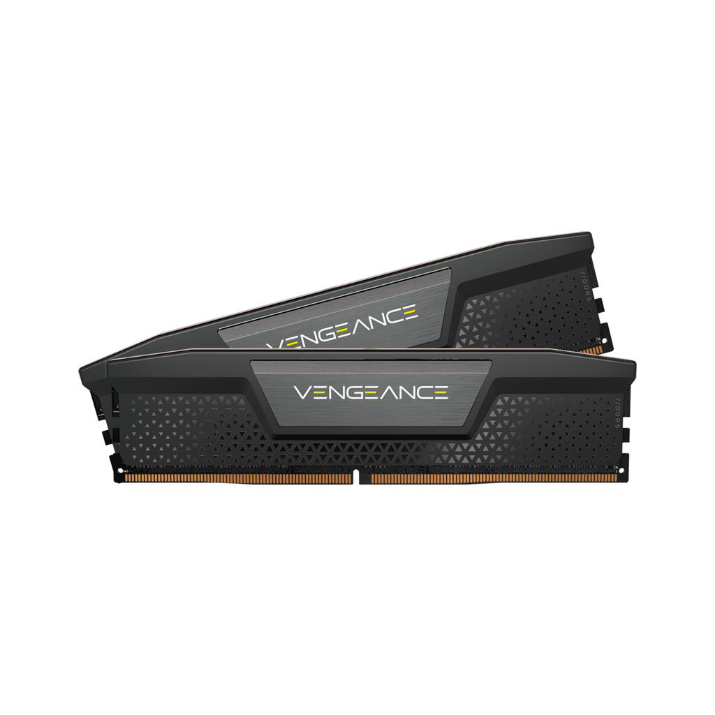 Модуль пам'яті для комп'ютера DDR5 48GB (2x24GB) 5200 MHz Vengeance Black Corsair (CMK48GX5M2B5200C38) - зображення 2