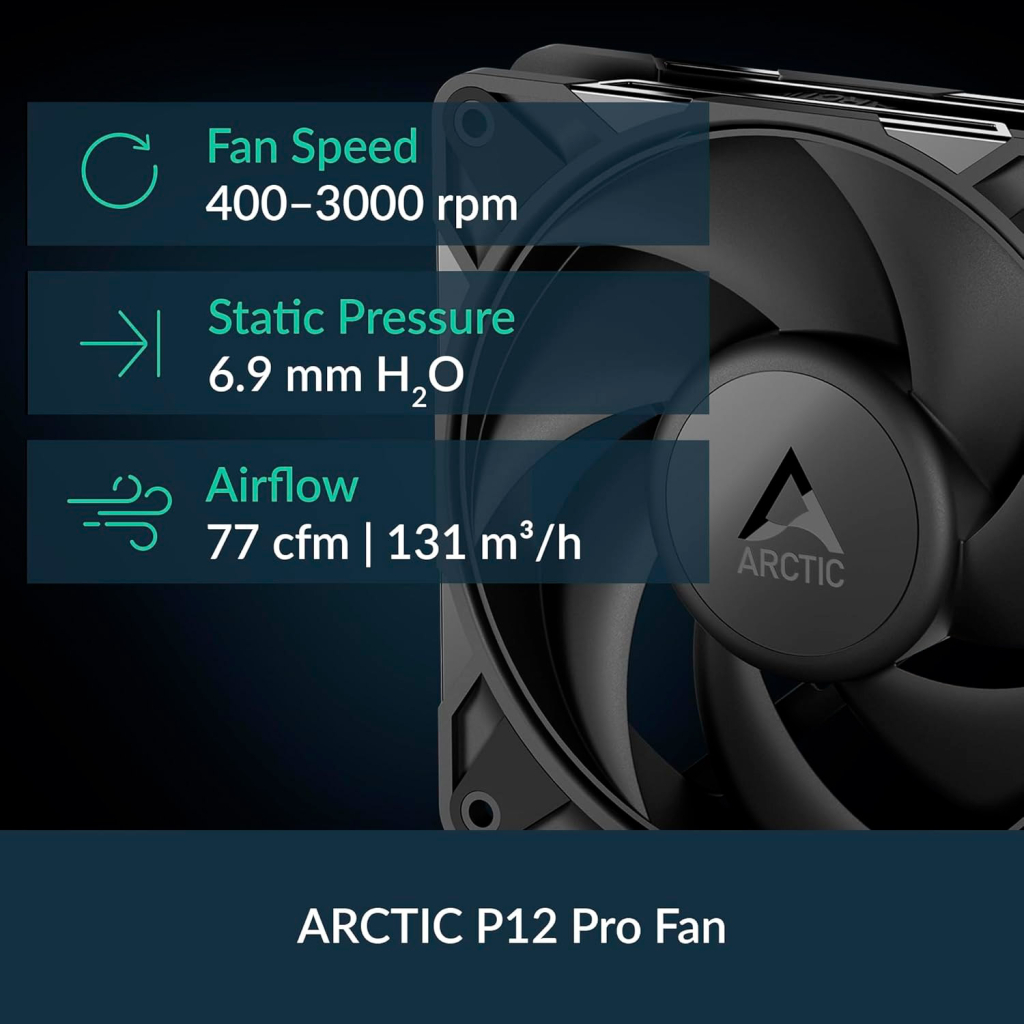 Система рідинного охолодження Arctic Liquid Freezer III Pro 360 (Black) (ACFRE00180A) - изображение 7