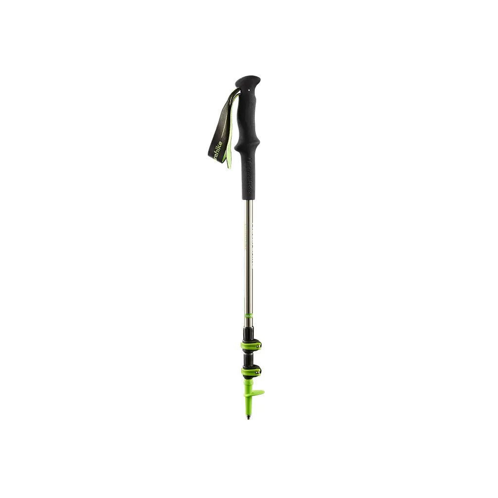 Трекінгові палиці Naturehike ST06 NH17D006-D 3-секційна срібляста 1 шт (6927595748602) - изображение 1
