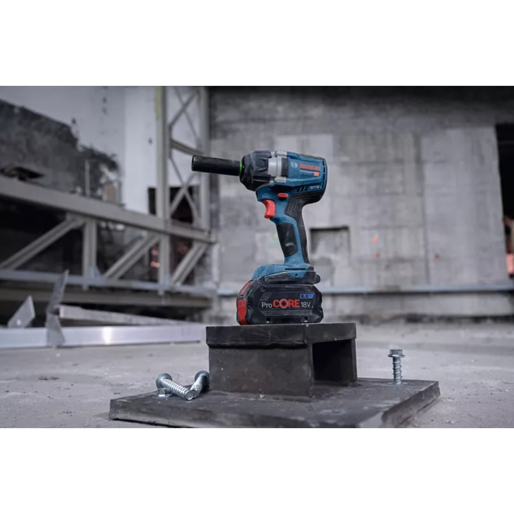 Гайковерт Bosch GDS 18V-750C 18V, 2x8Ah, до 3000об/хв, 270/380/750Нм, квадрат 1/2", кейс, Bluetooth 1.7кг (0.601.9L9.002) - изображение 8