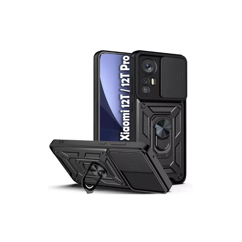 Чохол до мобільного телефона BeCover Military Xiaomi 12T / 12T Pro Black (708832) - зображення 1