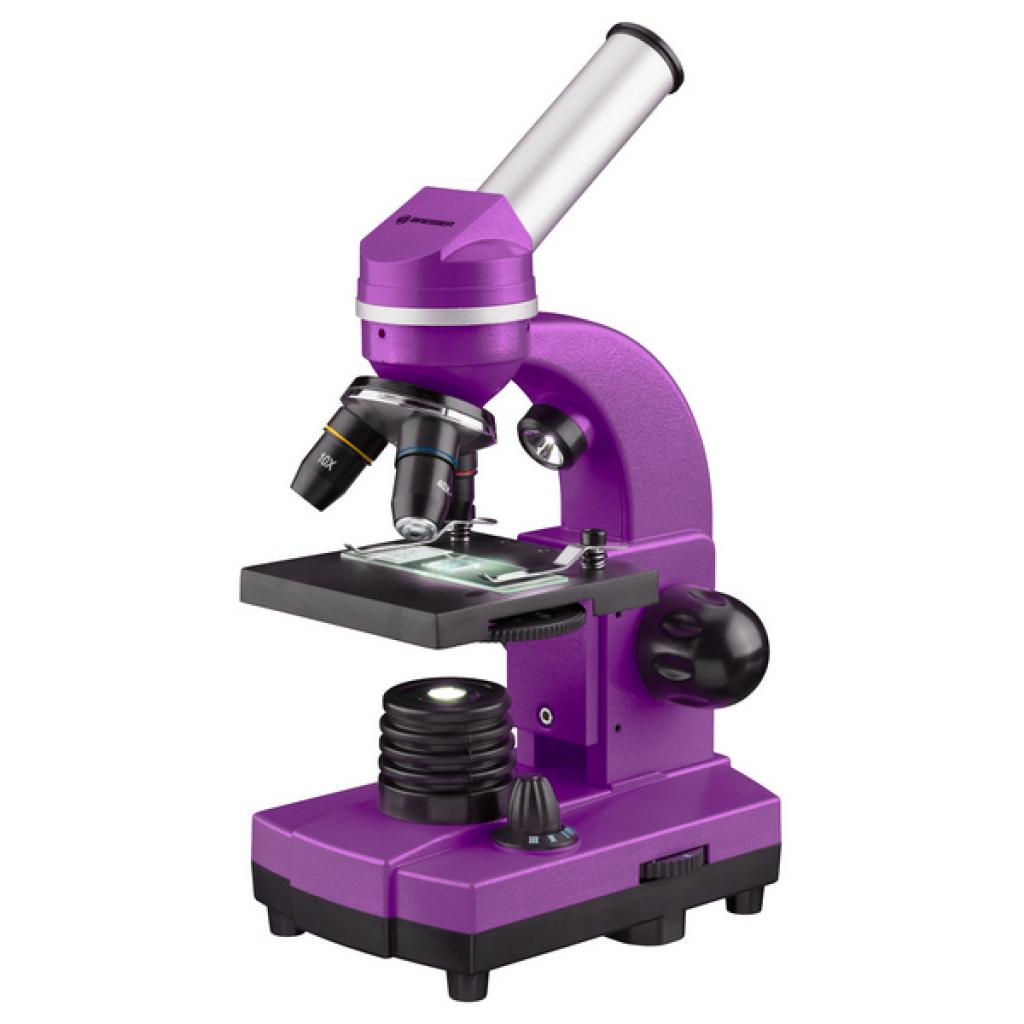 Мікроскоп Bresser Biolux SEL 40x-1600x Purple (926815) - зображення 1