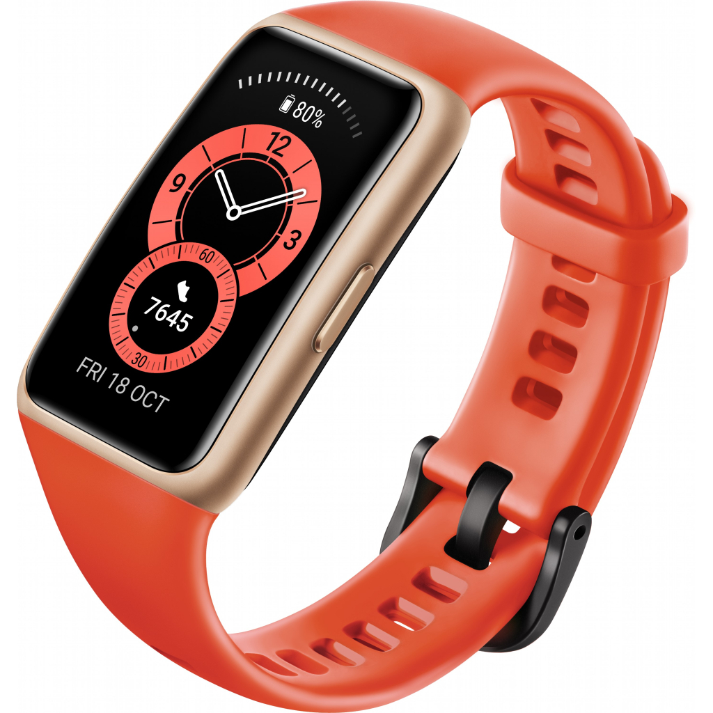 Смарт-годинник Huawei Band 6 Amber Sunrise (55026630) - изображение 4