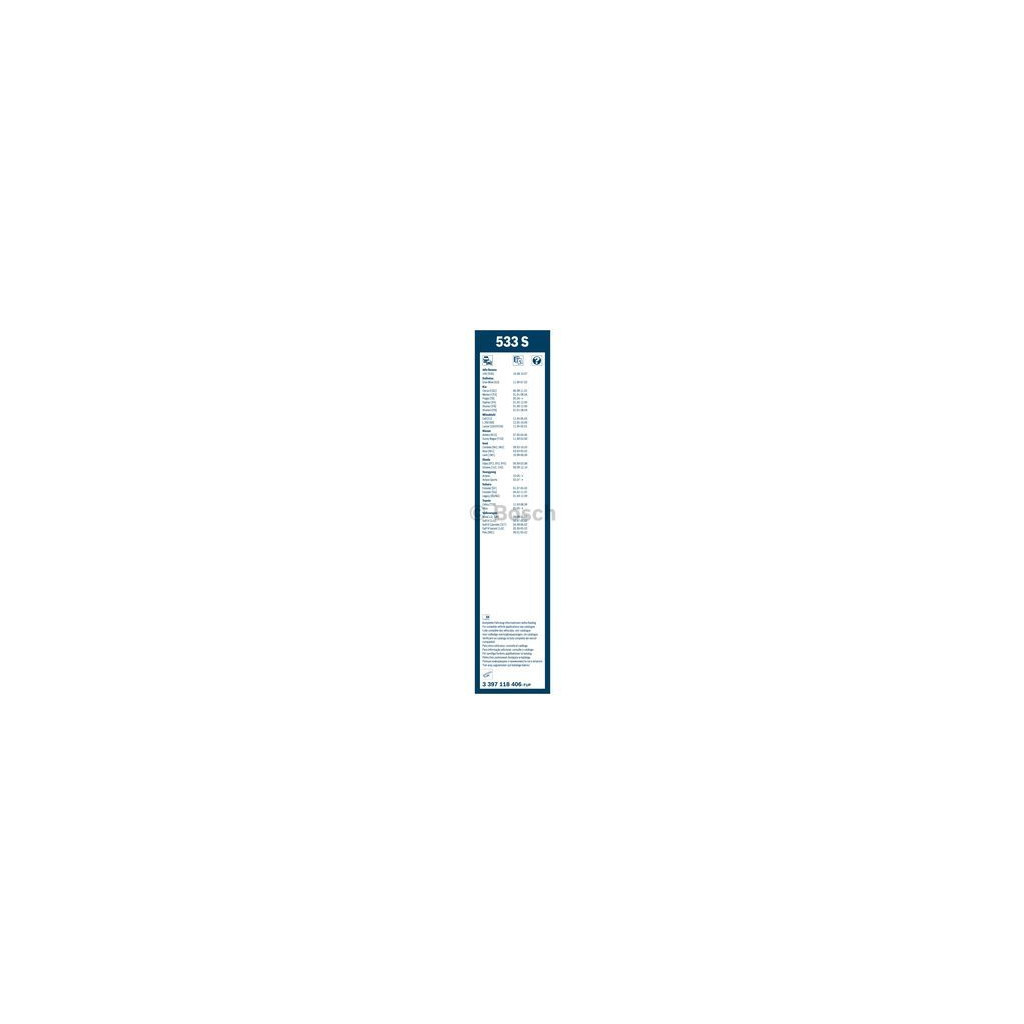 Щітка склоочисника Bosch 3 397 118 406 - зображення 2