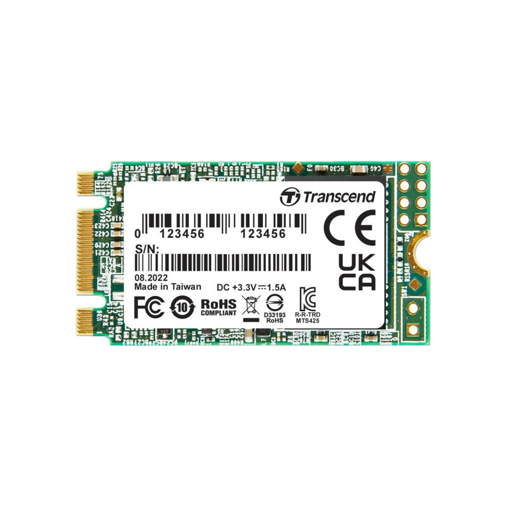 Накопичувач SSD M.2 2242 2TB Transcend (TS2TMTS425S) - зображення 1