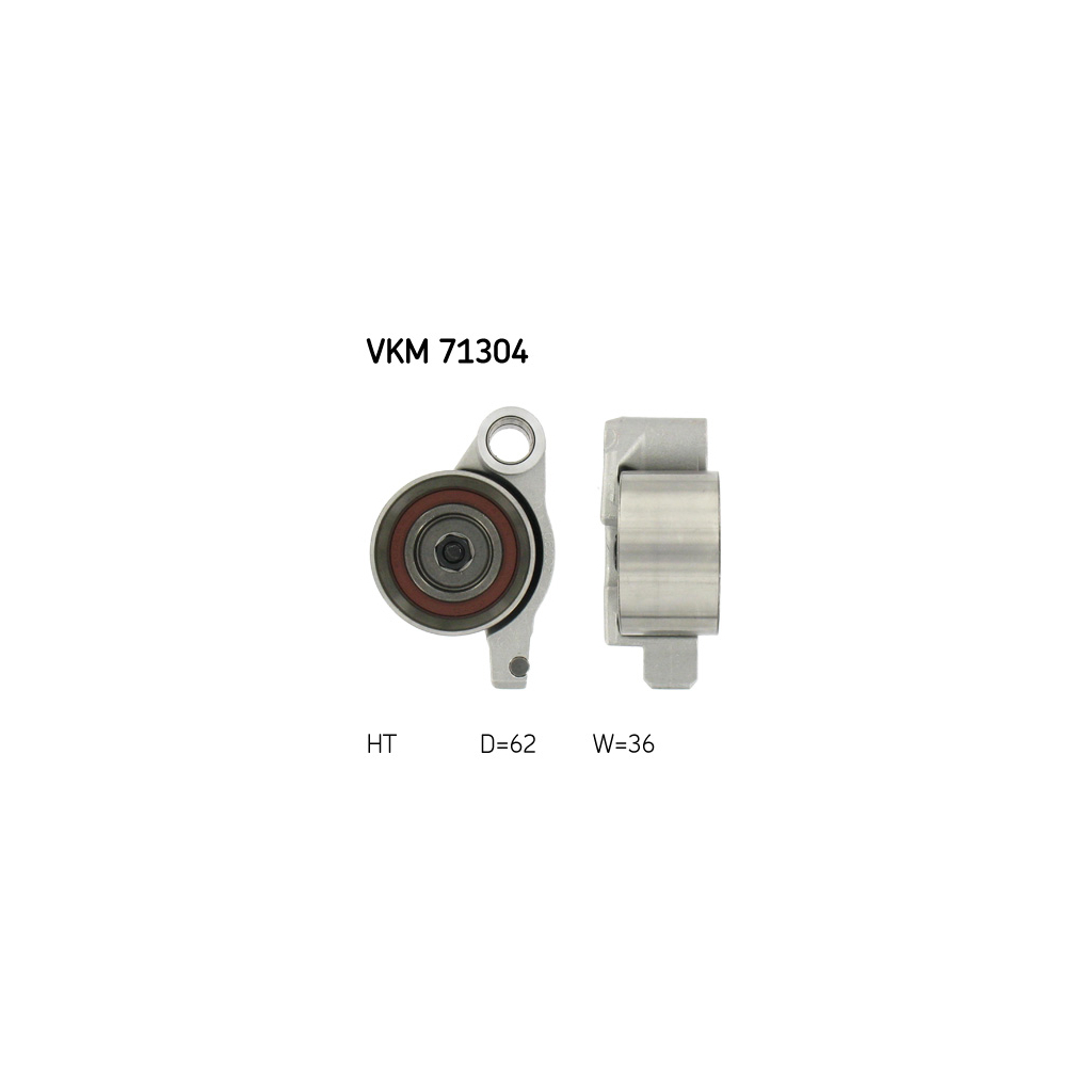 Ролик натягувача ременя SKF VKM 71304 - зображення 1
