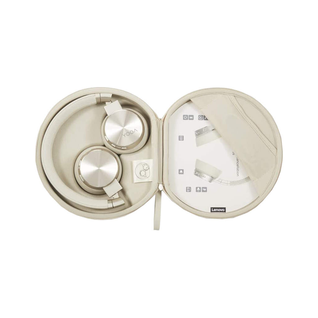 Навушники Lenovo Yoga ANC Headphones Beige (GXD0U47643) - зображення 10