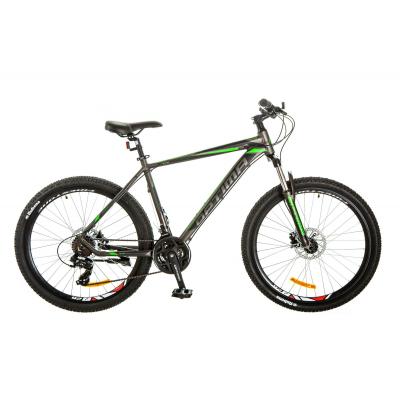 Велосипед Optimabikes 26" F-1 AM 2017 14G DD 17" Al сіро-зелений (OPS-OP-26-077) - зображення 1