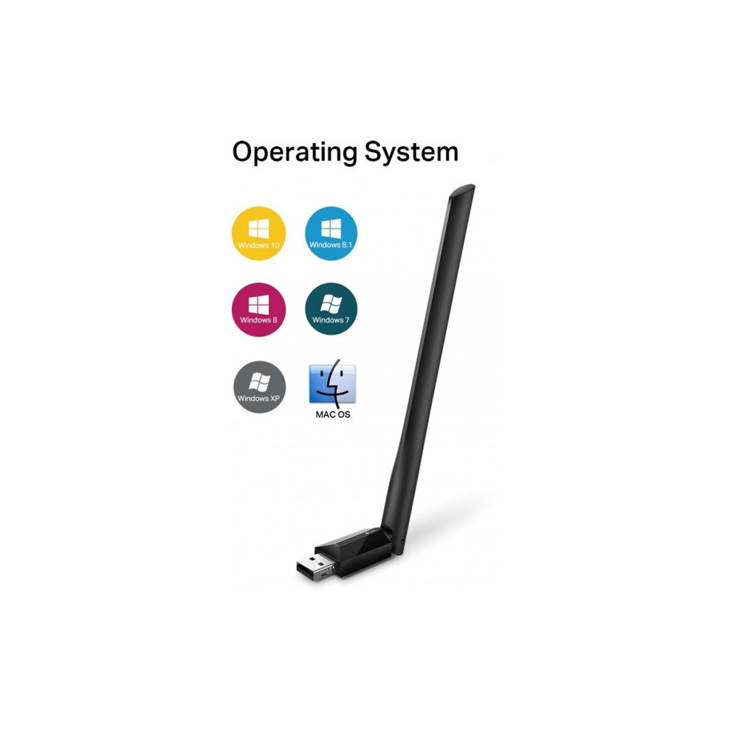 Мережева карта Wi-Fi TP-Link ARCHER-T2U-PLUS - изображение 6