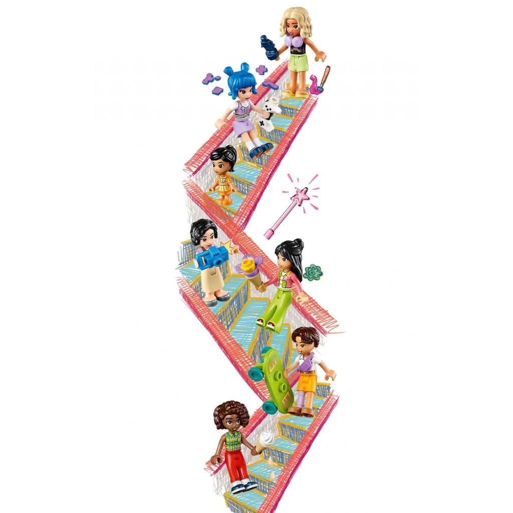 Конструктор LEGO Friends Торговельний центр у Хартлейк-Сіті 1237 деталей (42604) - зображення 3