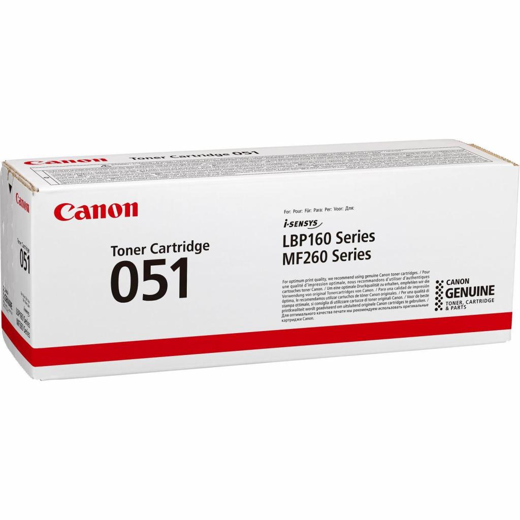 Картридж Canon 051 Black 1.7K (2168C002) - зображення 4