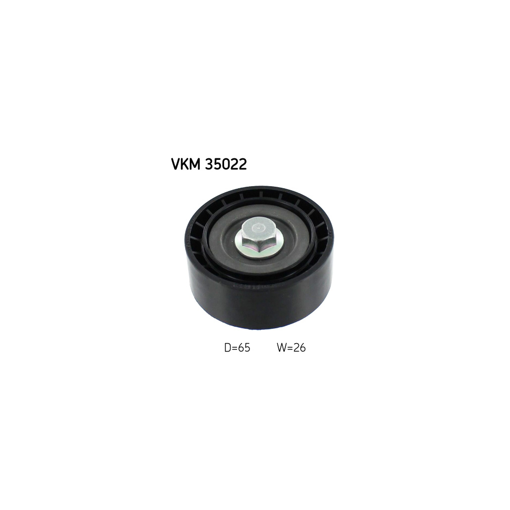 Ролик натягувача ременя SKF VKM 35022 - зображення 1