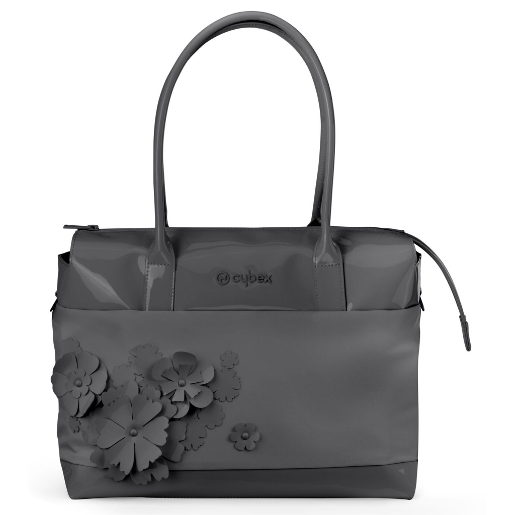 Сумка для мами Cybex Platinum Simply Flowers Grey dark grey (521001953) - зображення 1