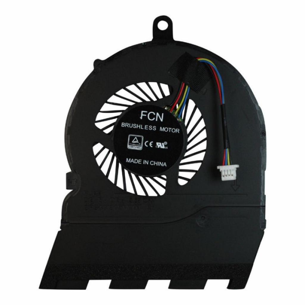 Вентилятор ноутбука Dell Inspiron 15 5500,17 5700 Series (0T6X66),5V,0.3A,4pin (A48395) - зображення 1