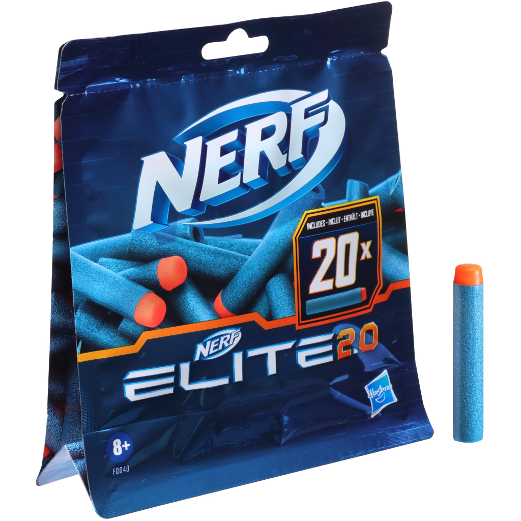 Іграшкова зброя Hasbro набір стріл Nerf Elite 2.0 20 шт (F0040) - зображення 2