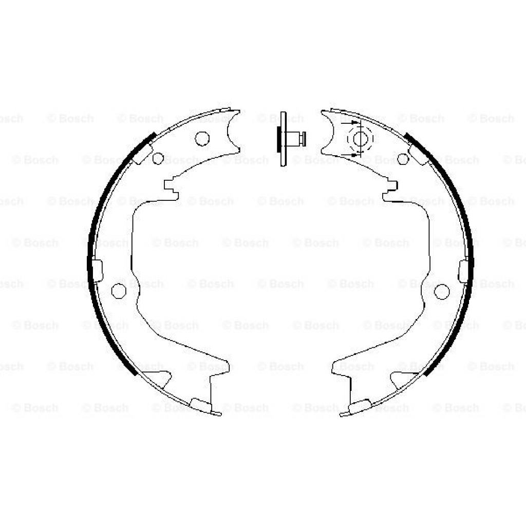 Гальмівні колодки Bosch 0 986 487 683 - зображення 5