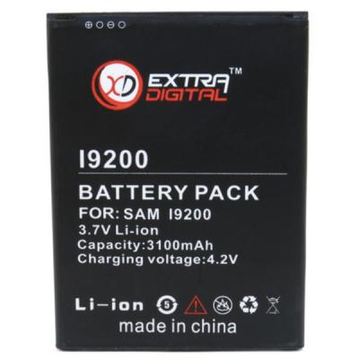 Акумуляторна батарея Extradigital Samsung GT-i9200 Galaxy Mega (3100 mAh) (BMS1149) - зображення 1