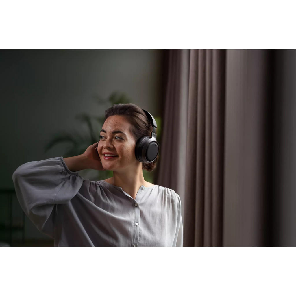 Навушники Philips Fidelio L3 Over-ear ANC Hi-Res Wireless Mic Black (L3/00) - зображення 4