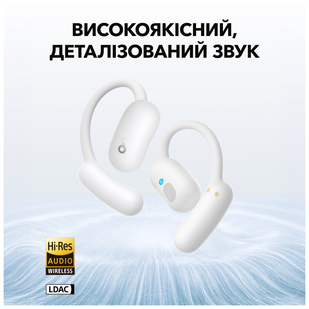 Навушники Anker SoundСore AeroFit 2 White (A3874G21) - зображення 9