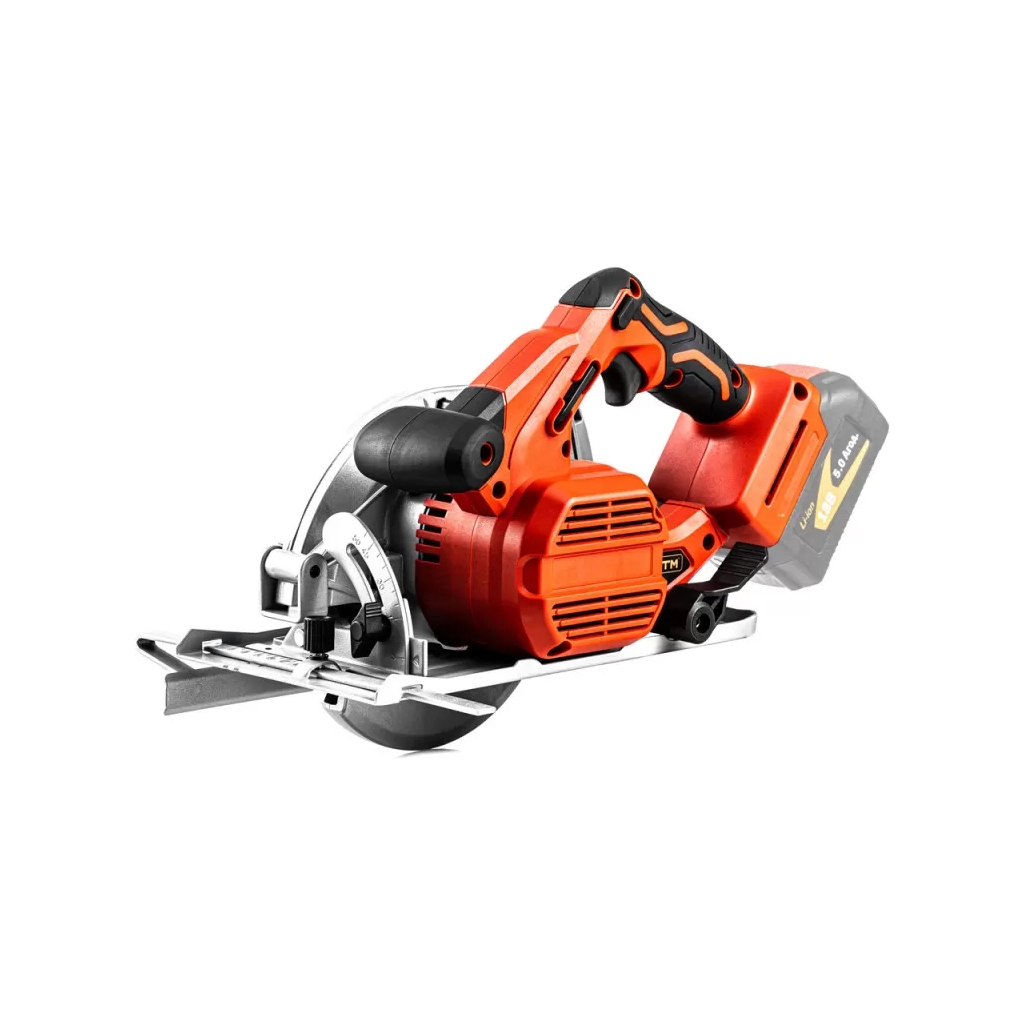 Дискова пила GTM циркулярна CS18/165BL 18В, 165*20мм, 5000об/хв (без АКБ та ЗП) (CS18/165BL) - зображення 1