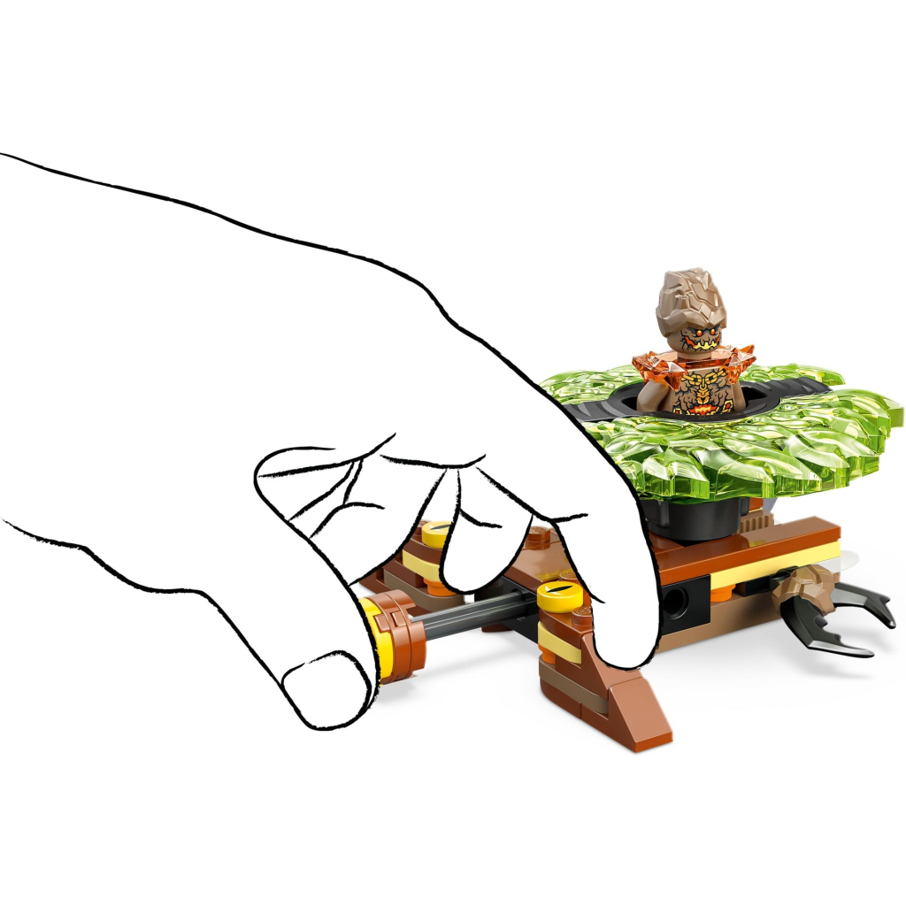 Конструктор LEGO Ninjago Ллойд проти спінера земельного монстра (71850) - зображення 5