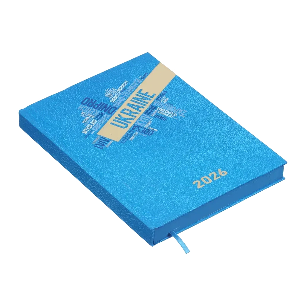 Тижневик Buromax датований 2026 POWER, A5, блакитний (BM.2157-14) - зображення 3