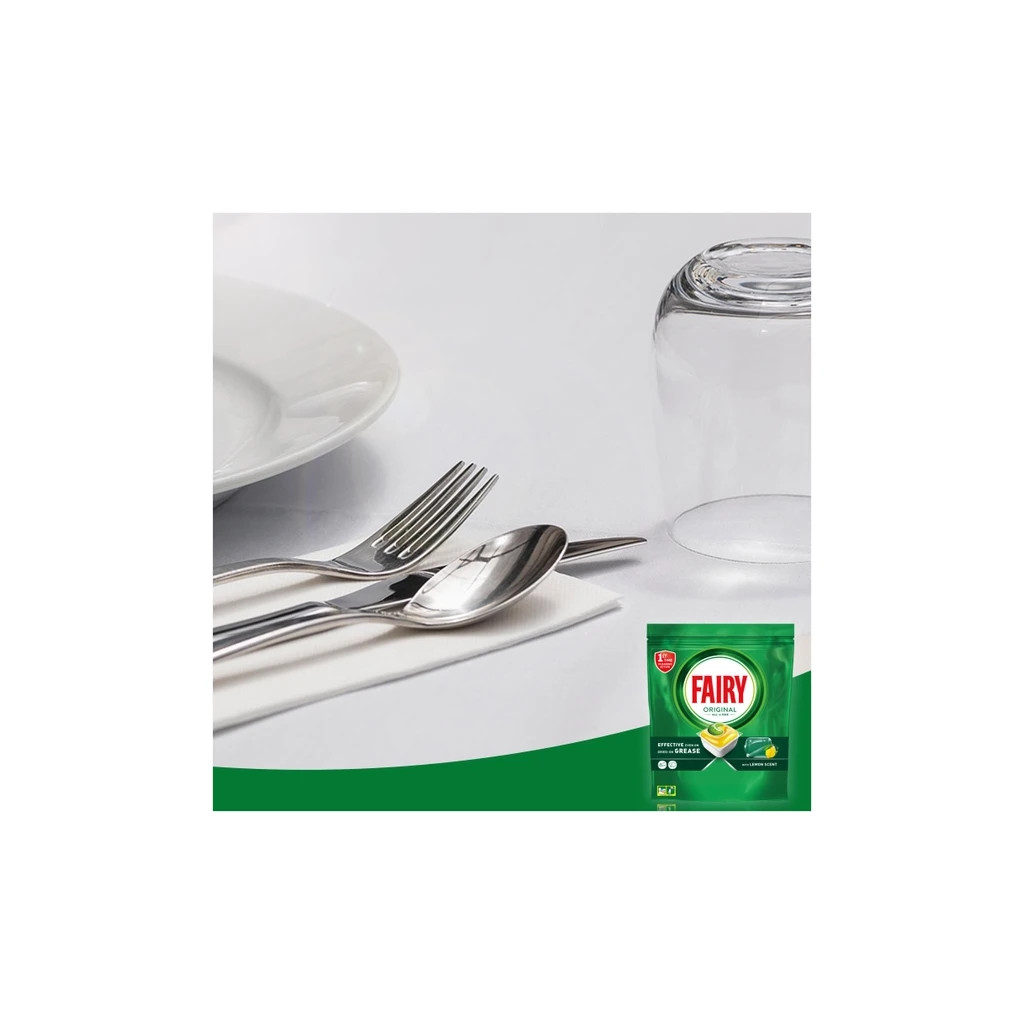 Таблетки для посудомийних машин Fairy Original All in One Lemon 100 шт. (8700216237383) - зображення 3