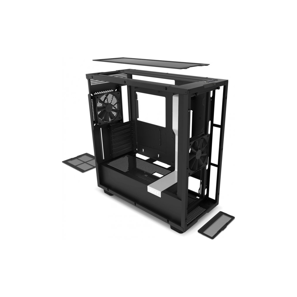 Корпус NZXT H7 v1 2022 Base Edition Black and White (CM-H71BG-01) - зображення 6