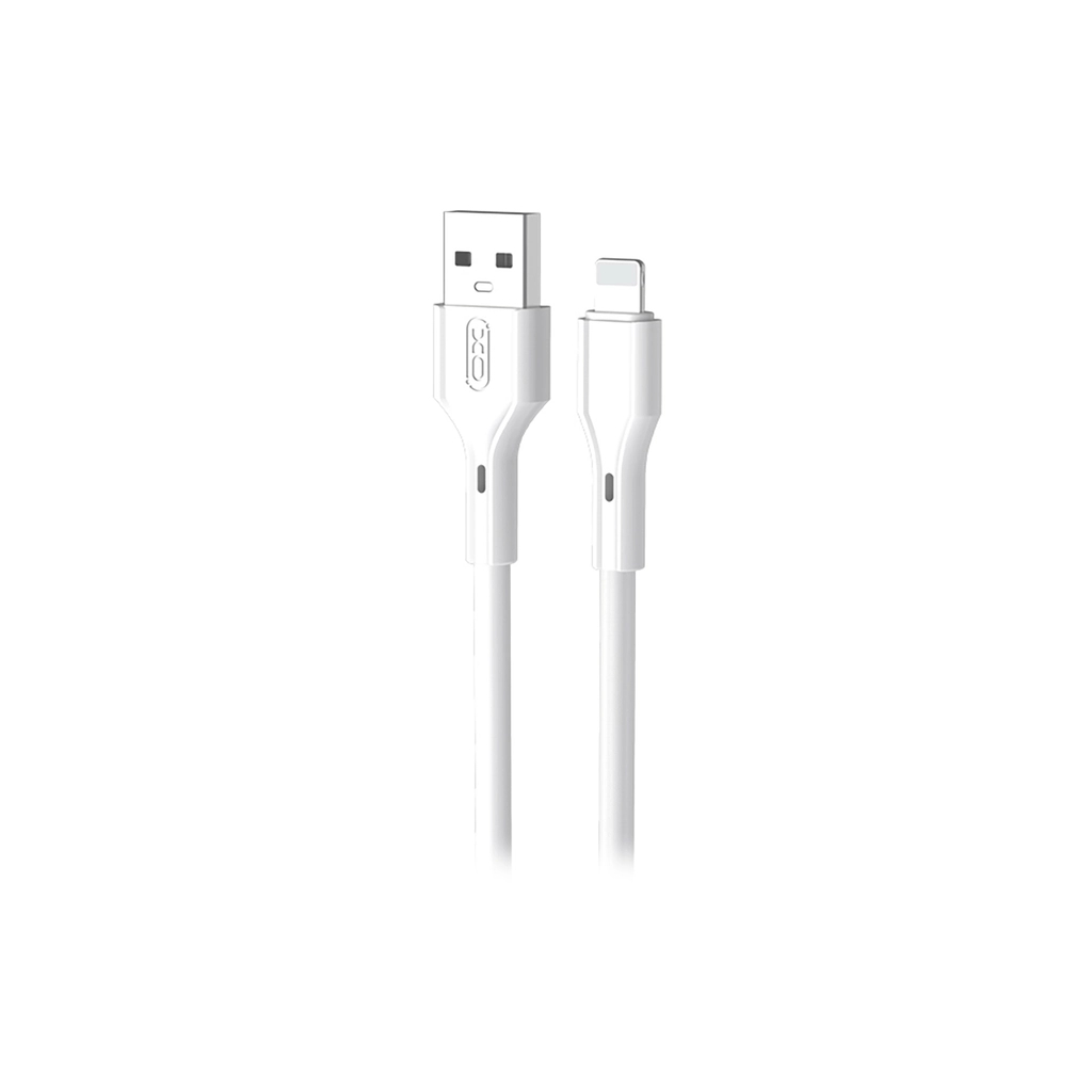 Дата кабель USB 2.0 AM to Lightning 1.0m white XO (NB230-AI.white) - зображення 1