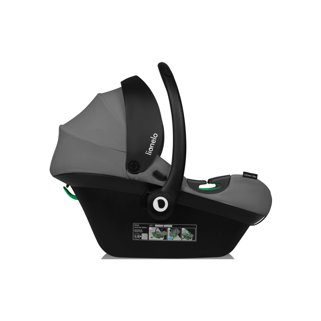 Автокрісло Lionelo Lemmy I-size Grey (LO-LEMMY I-SIZE GREY) - зображення 4