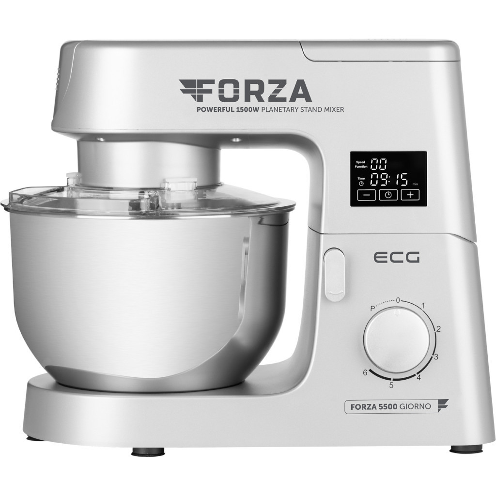 Кухонний комбайн ECG FORZA 5500 Giorno Argento - зображення 2