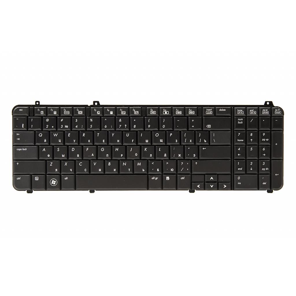 Клавіатура ноутбука PowerPlant HP Pavilion DV6/DV6T-1000 чорна (KB310333) - зображення 1