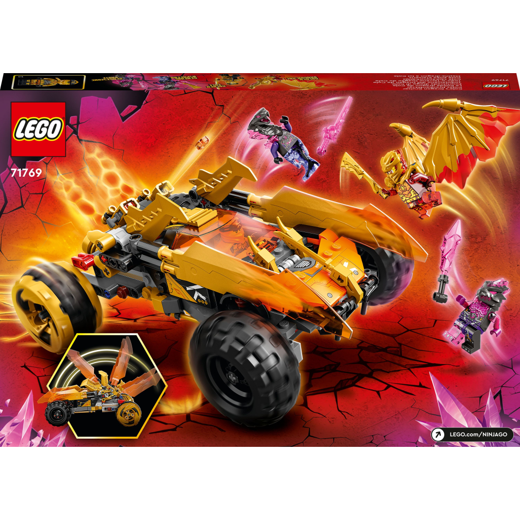 Конструктор LEGO Ninjago Крейсер Дракона Коула 384 деталі (71769) - зображення 10