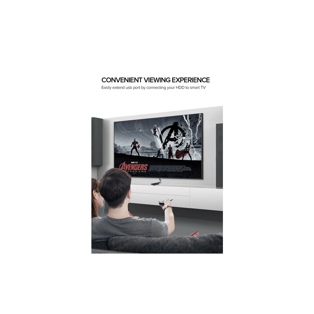 Дата кабель USB 3.0 AM/AF 1.5m US129 black Ugreen (30126) - зображення 6