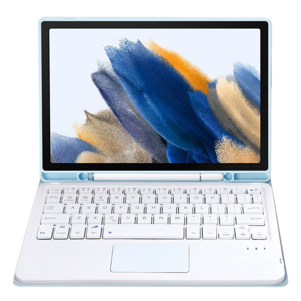Чохол до планшета BeCover Keyboard+TouchPad Apple iPad Air (4/5) 2020/2022 10.9" Light Blue (712372) - зображення 2