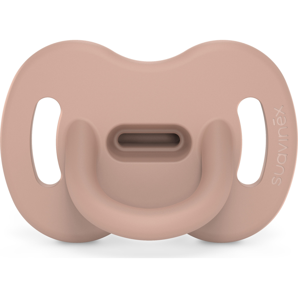 Пустушка Suavinex Colour Essence силіконова фізіологічна, 0-6 міс.нюдова (308098) - зображення 1