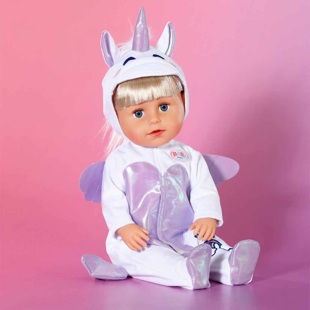 Аксесуар до ляльки Zapf Одяг для ляльки Baby Born - Комбінезон Єдинорога (838266) - зображення 8