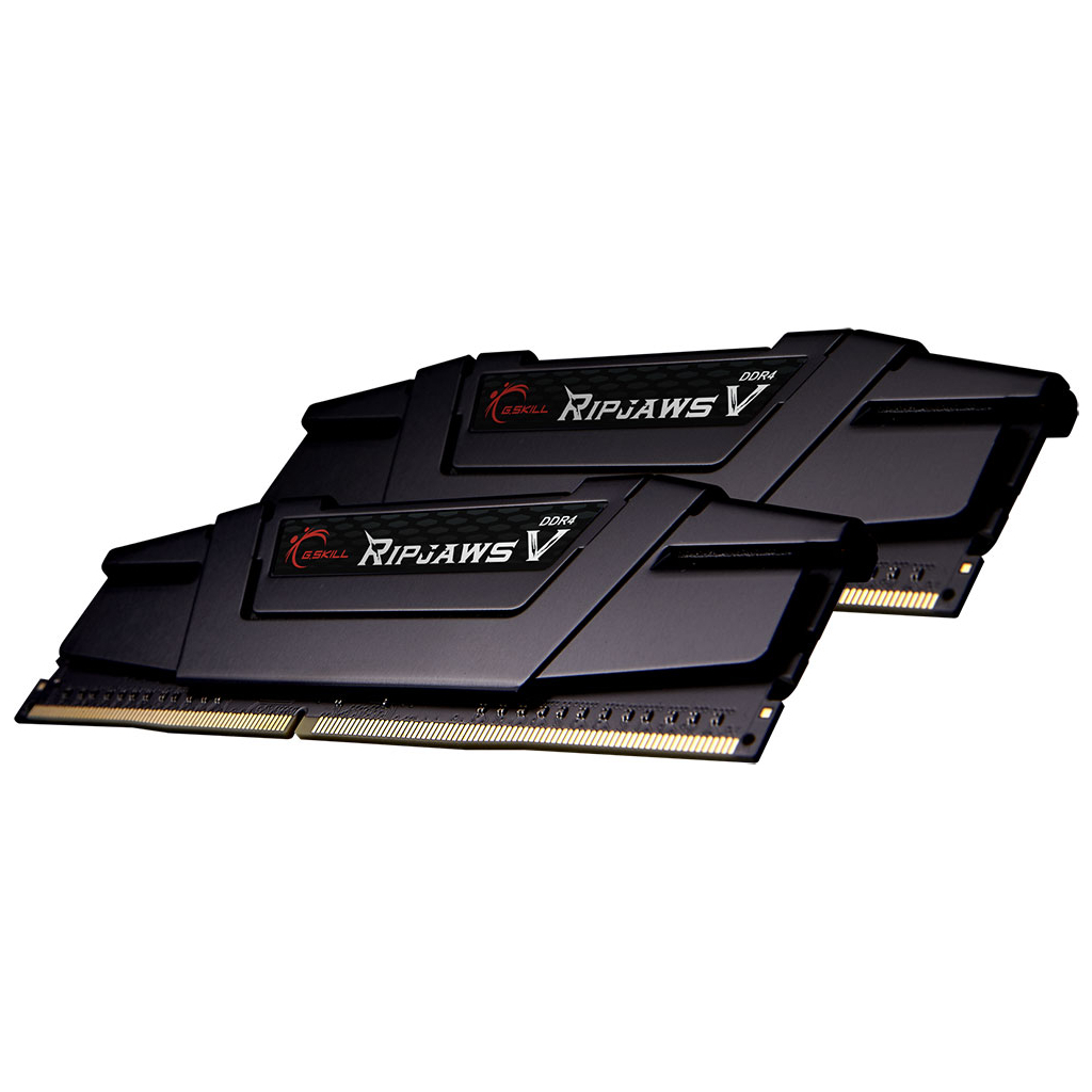 Модуль пам'яті для комп'ютера DDR4 16GB (2x8GB) 4400 MHz RipjawsV Black G.Skill (F4-4400C18D-16GVKC) - зображення 2