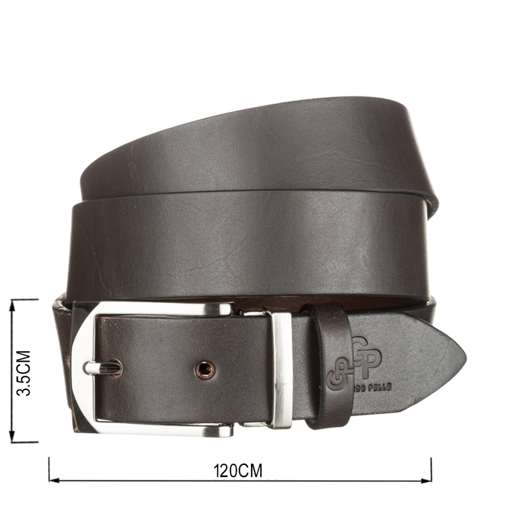 Ремінь Grande Pelle Коричневий (11054) - зображення 3