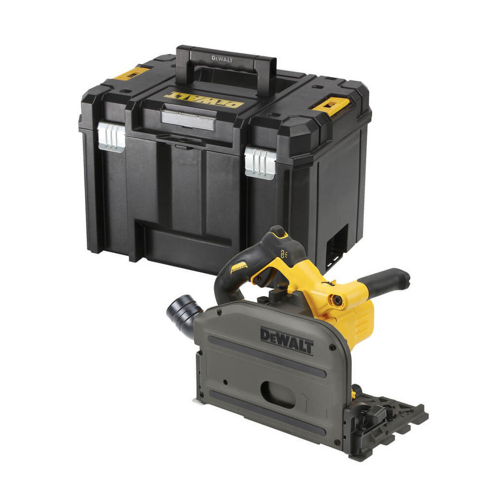 Дискова пила DeWALT занурювальна 54В XR FLEXVOLT Li-lon, 165х20 мм, TSTAK (Без АКБ та ЗУ) (DCS520NT) - изображение 1