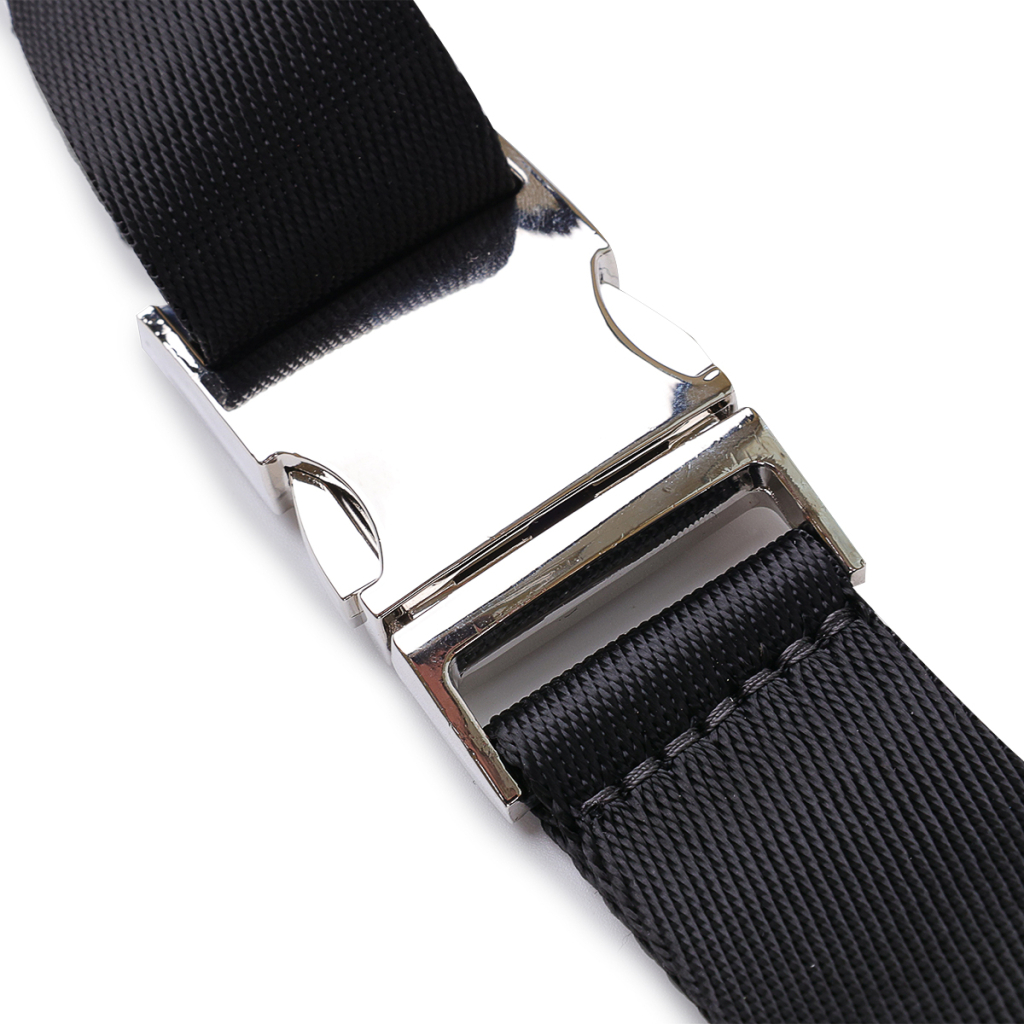 Сумка Grande Pelle Шкіряна бананка унісекс Синя (11569) - зображення 5